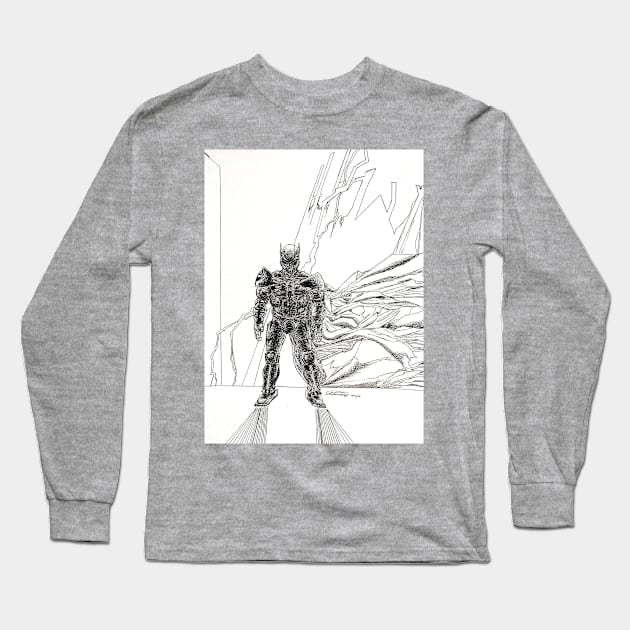 Fallout Tactics Paladin Long Sleeve T-Shirt by JTmercronin